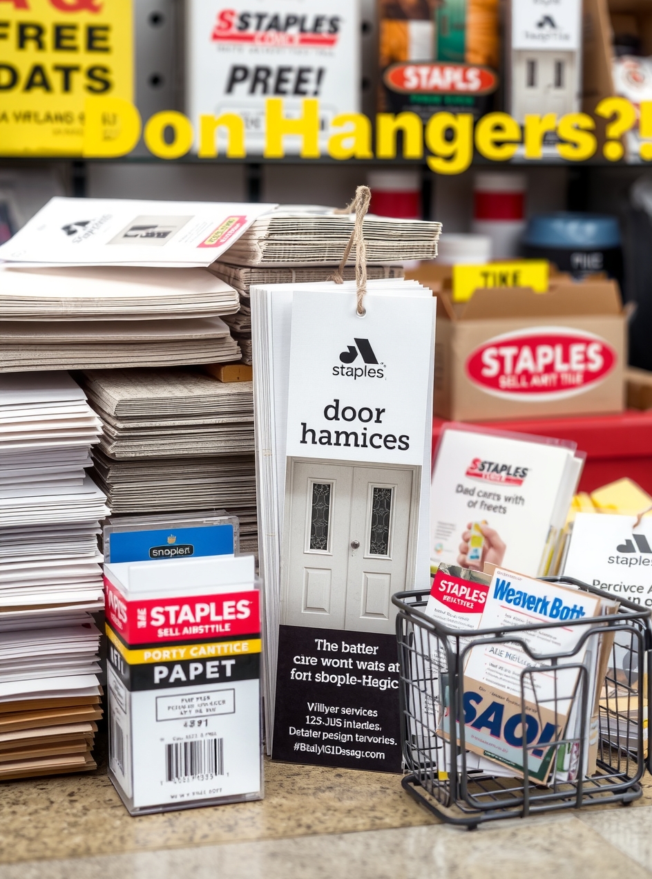 Can Staples Print Door Hangers Guide