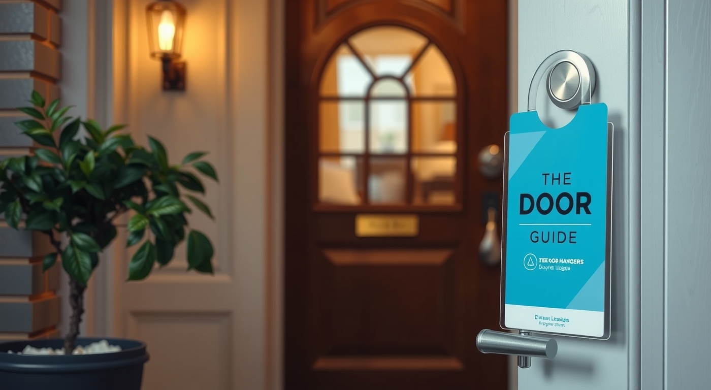 Checklist for Door Hangers Acrylic Guide