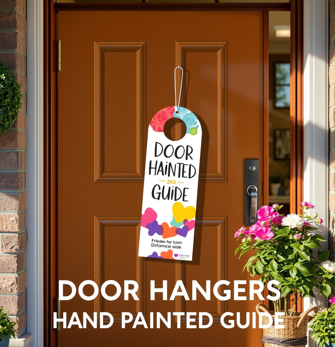 Checklist for Door Hangers Hand Painted Guide