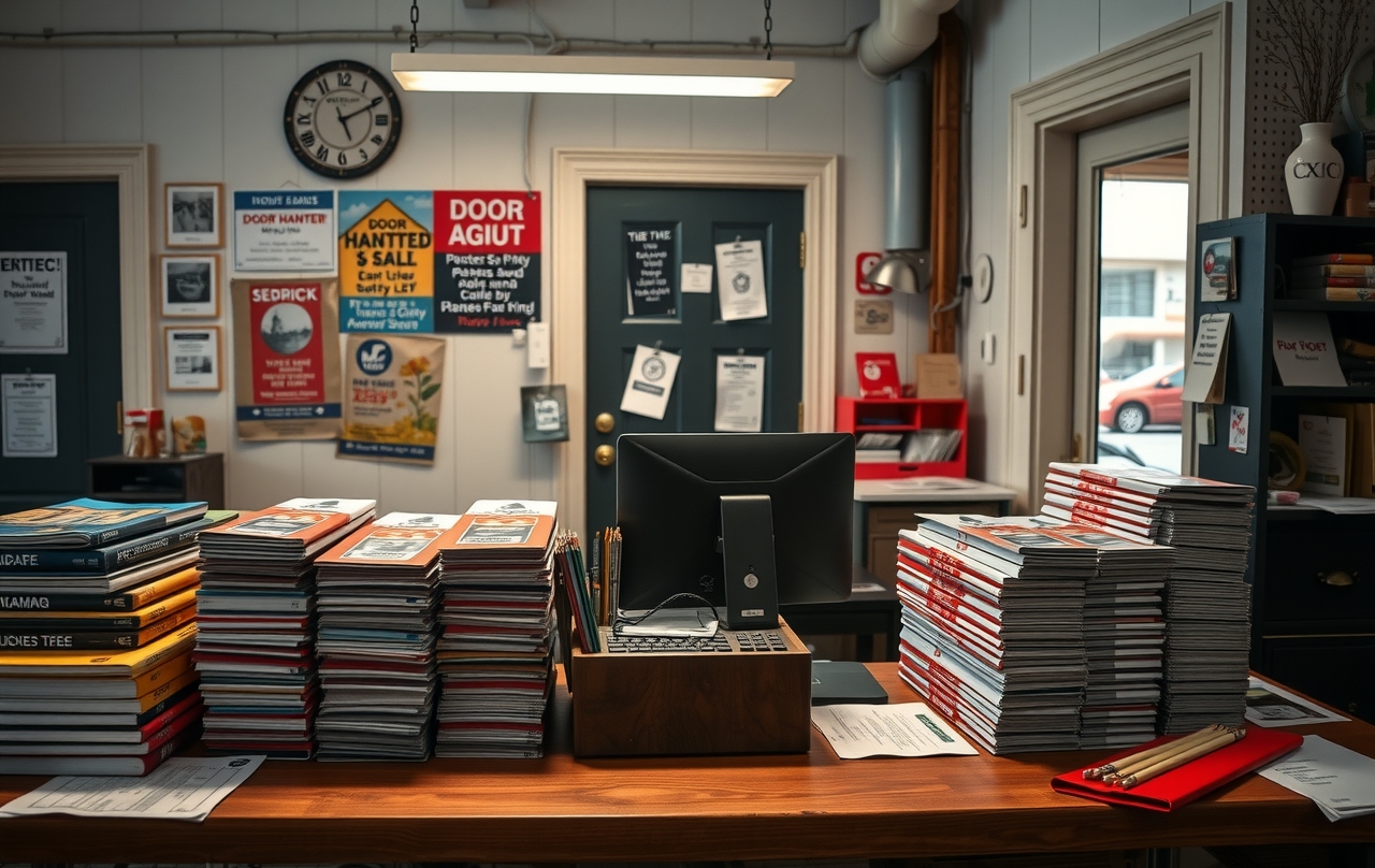 Quality check visual for Door Hangers Hand Painted Guide