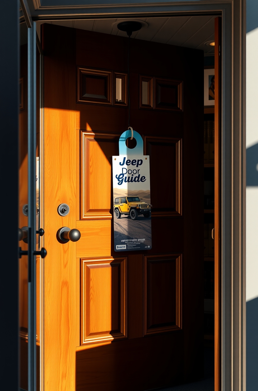 Checklist for Door Hangers Jeep Guide