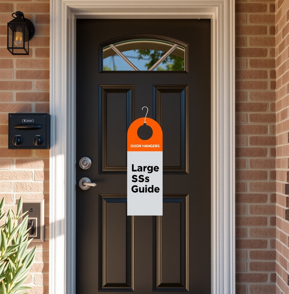 Checklist for Door Hangers Large Ss Guide