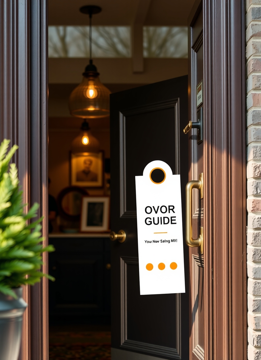 Checklist for Door Hangers Over Guide