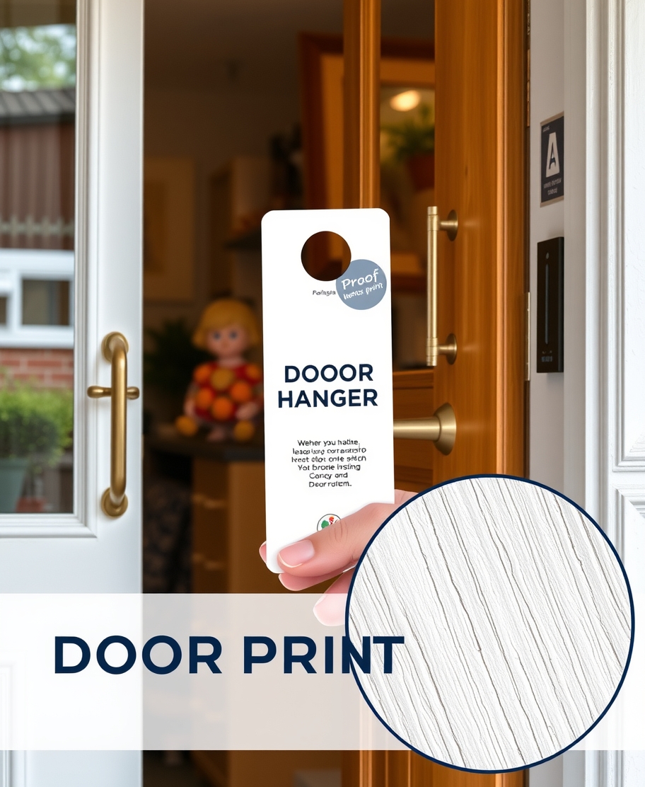 Quality check visual for Door Hangers Range Guide