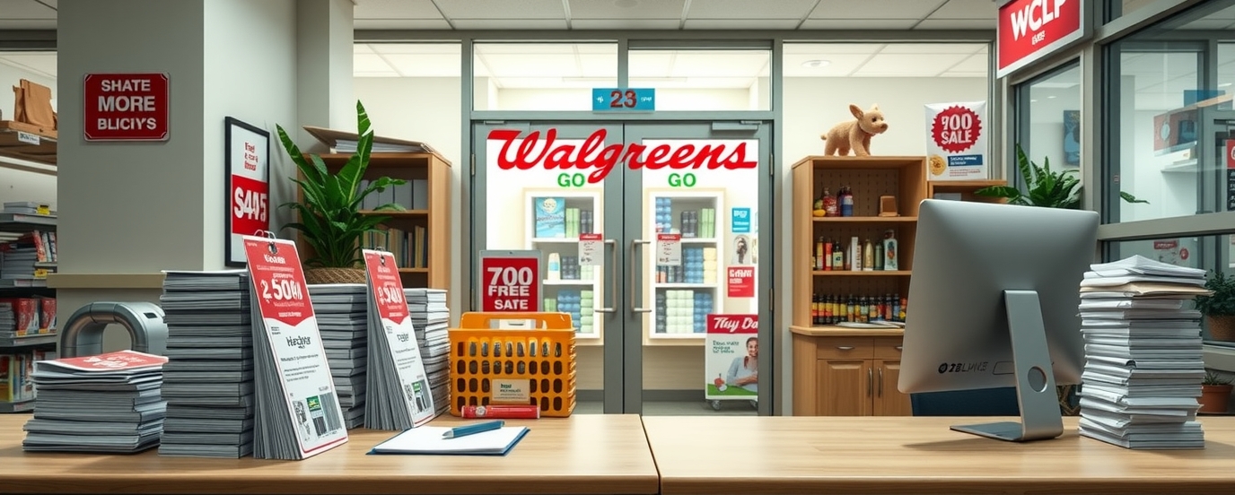 Quality check visual for Door Hangers Walgreens Guide