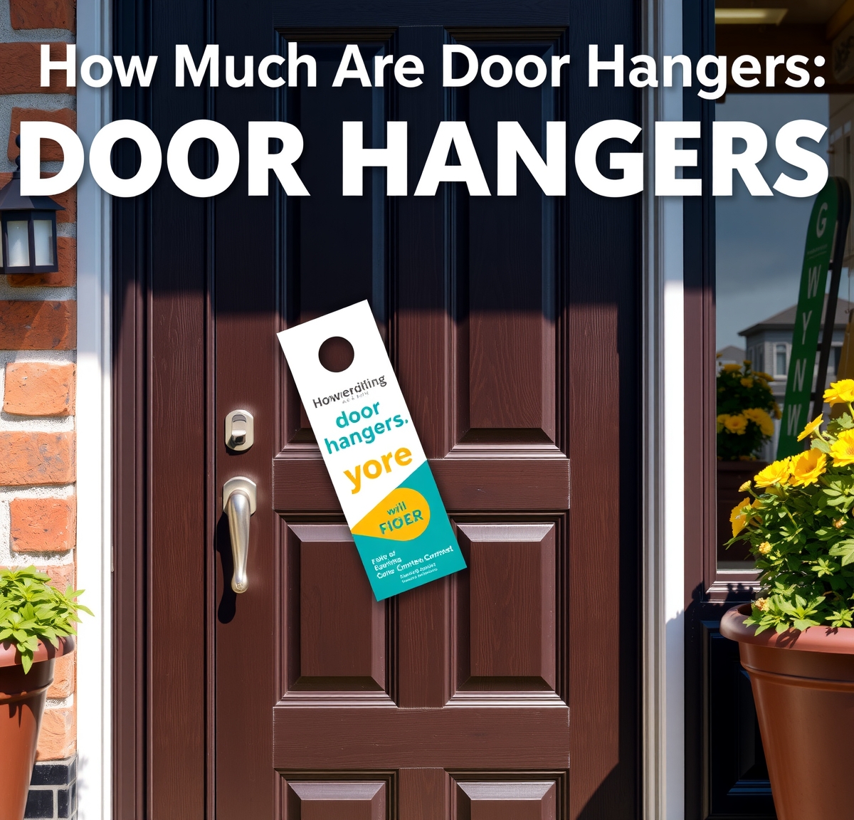 Checklist for How Much Are Door Hangers at Ups Guide