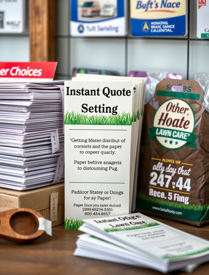 Instant Quote Door Hangers Lawn Care