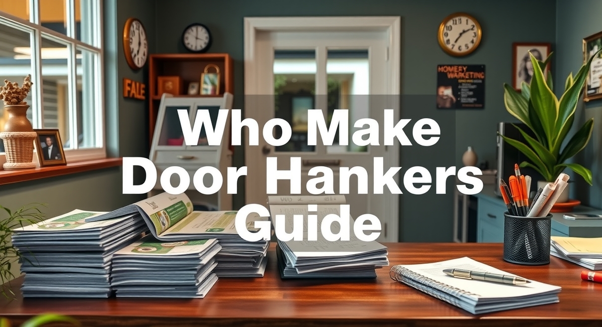 Quality check visual for Who Make Door Hangers Guide
