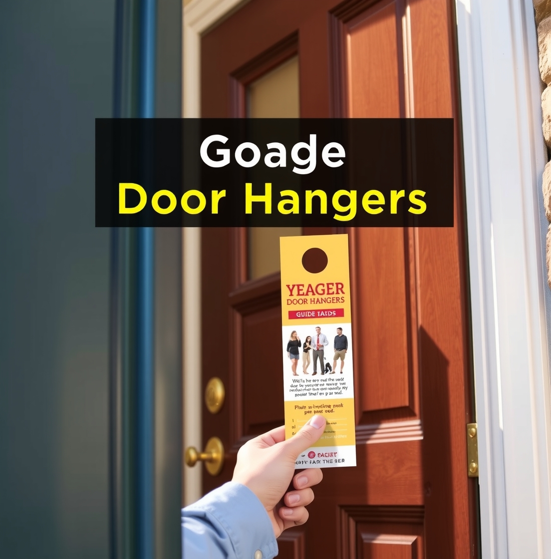 Checklist for Yeager Door Hangers Guide