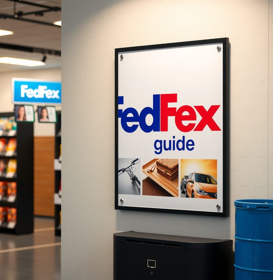 Checklist for Posters Printing Fedex Guide