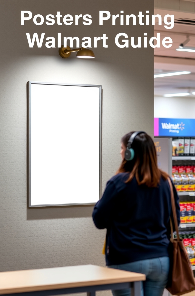 Preparation visual for Posters Printing Walmart Guide