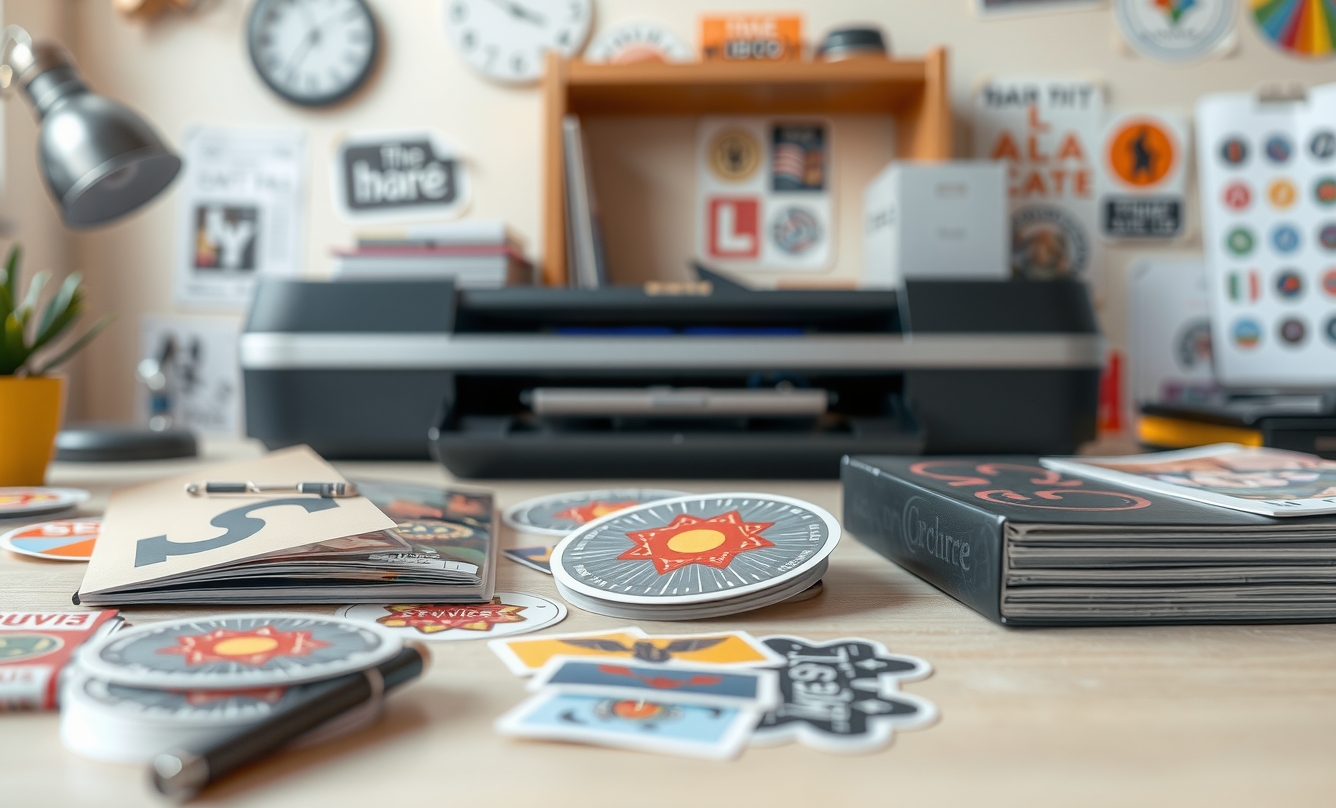 Quality check visual for Stickers Printing at Home Guide