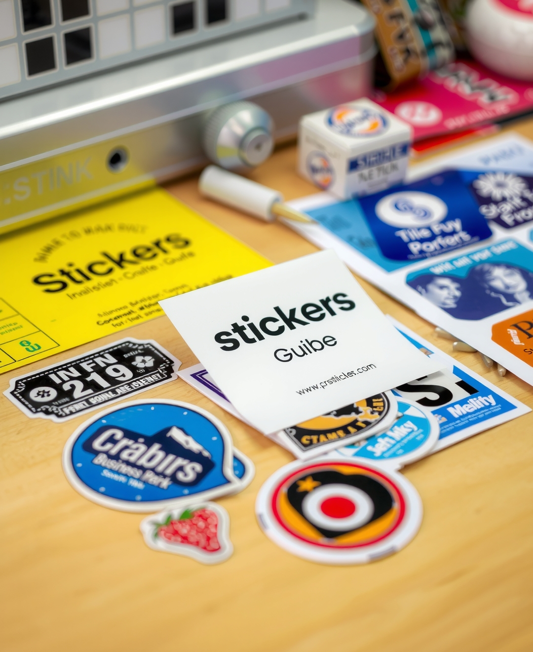 Checklist for Stickers Printing Business Guide