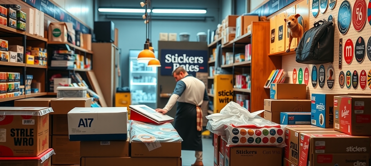 Preparation visual for Stickers Printing Business Guide