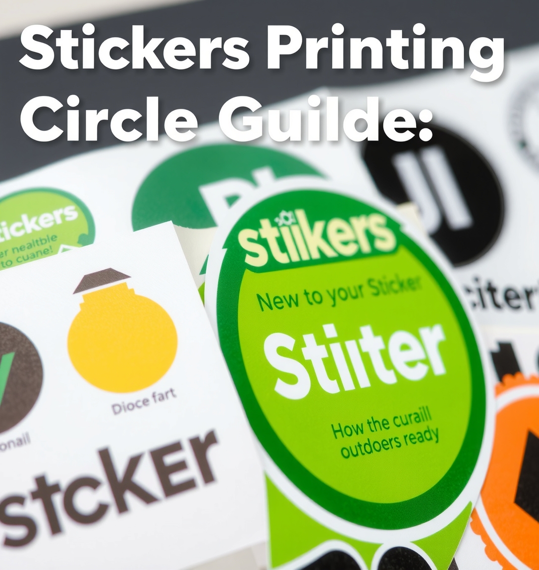 Stickers Printing Circle Guide