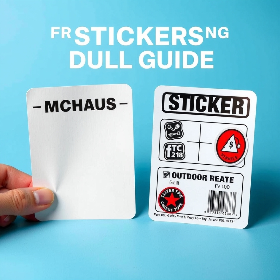 Checklist for Stickers Printing Dull Guide