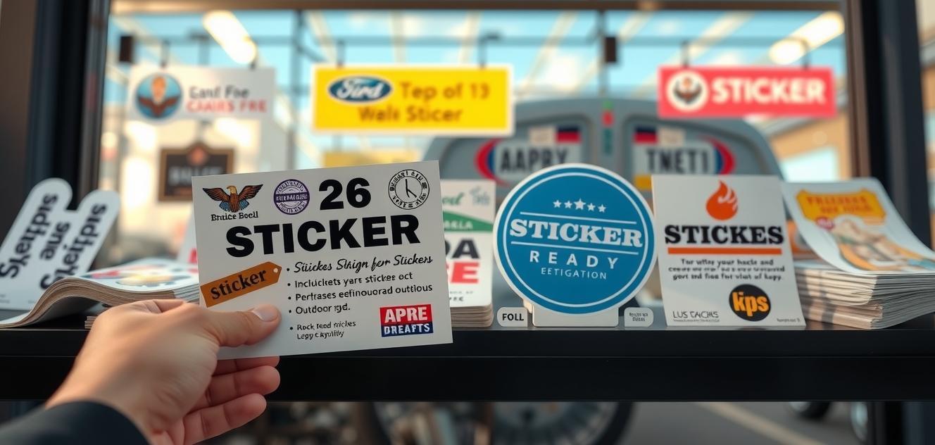 Checklist for Stickers Printing Edmonton Guide