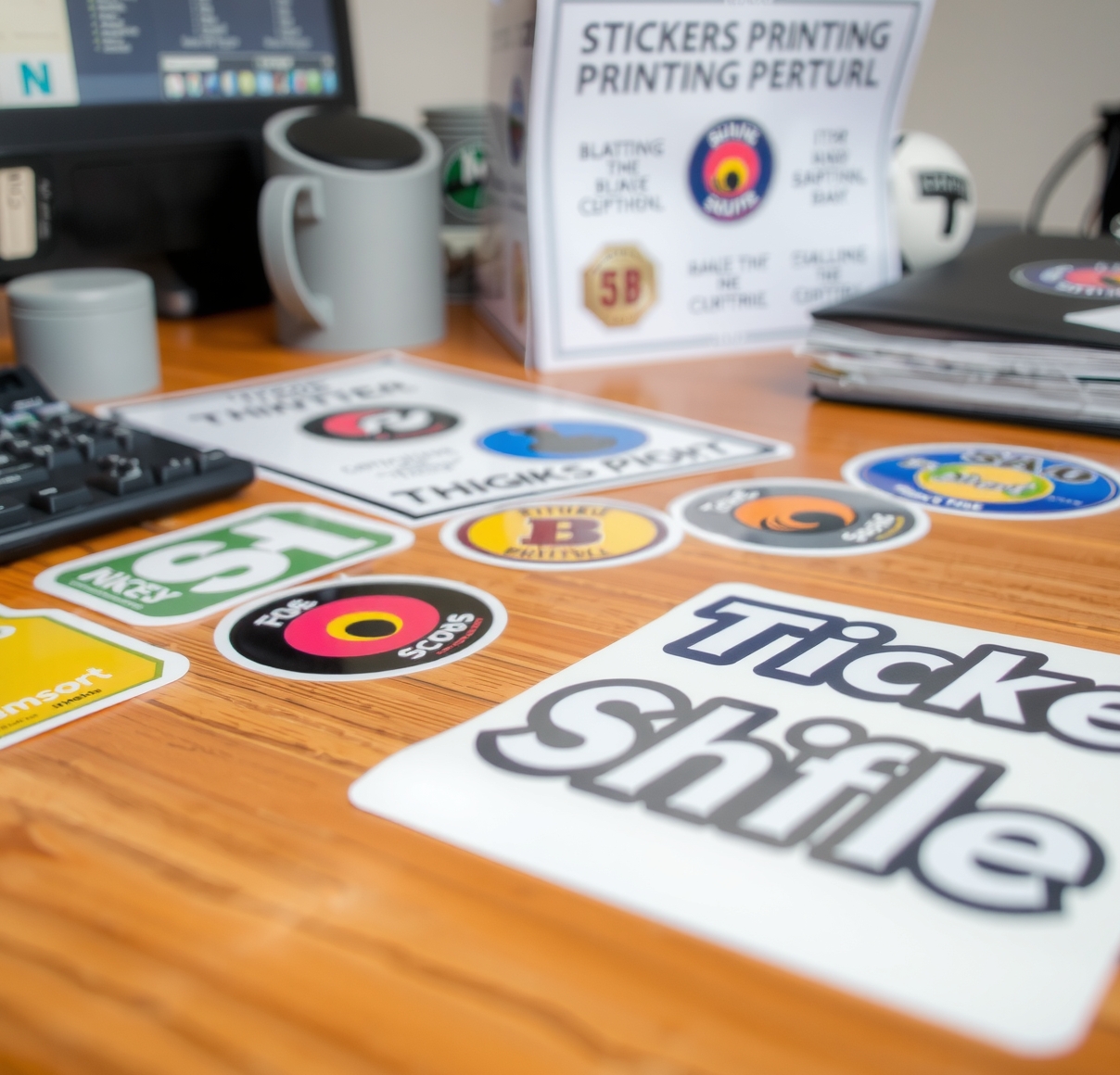 Quality check visual for Stickers Printing Edmonton Guide