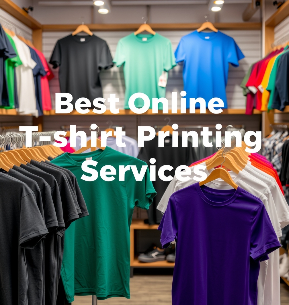 Evaluating the best Best Online Tshirt Printing Services environment
