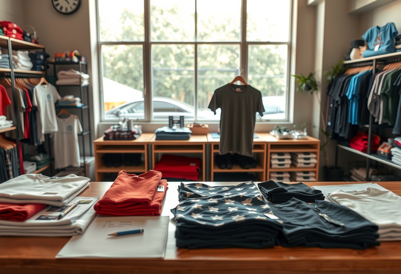 Preparation visual for Best Tshirt Printing Shop