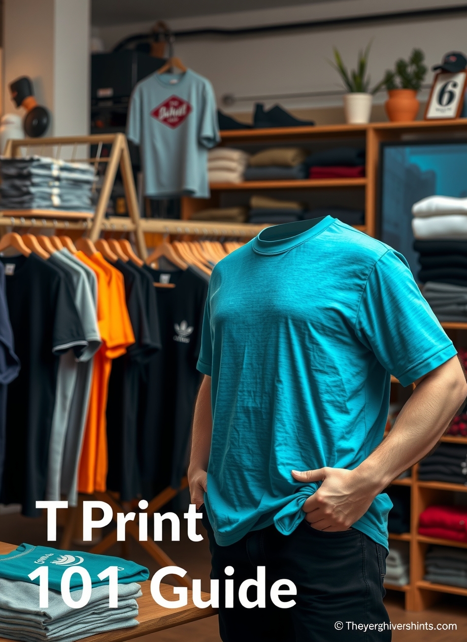 Tshirt Printing 101 Guide