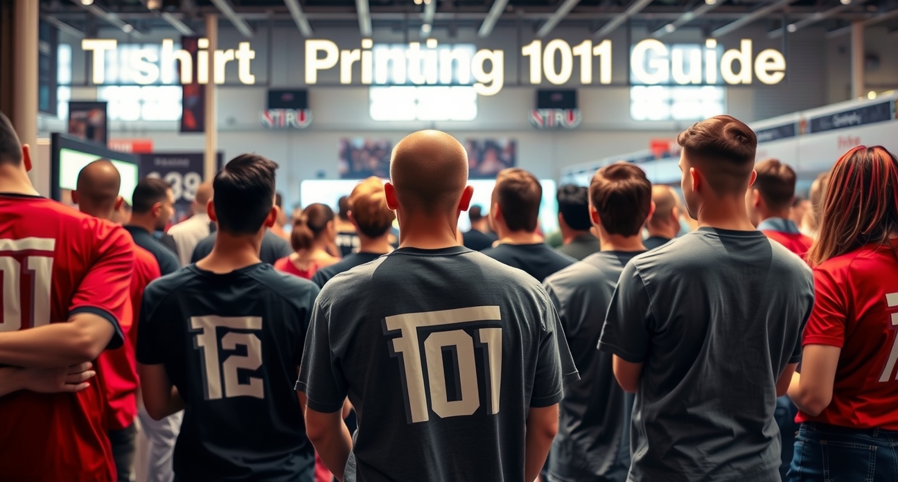 Checklist for Tshirt Printing 101 Guide