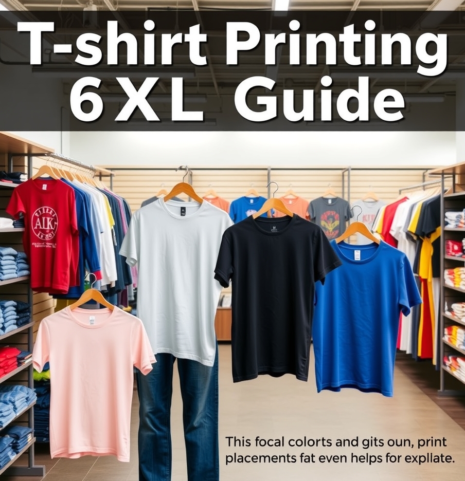 Evaluating the best Tshirt Printing 6XL Guide environment