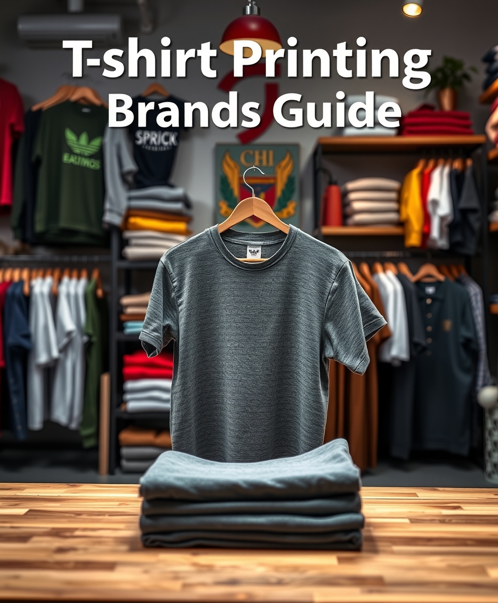 Tshirt Printing Brands Guide