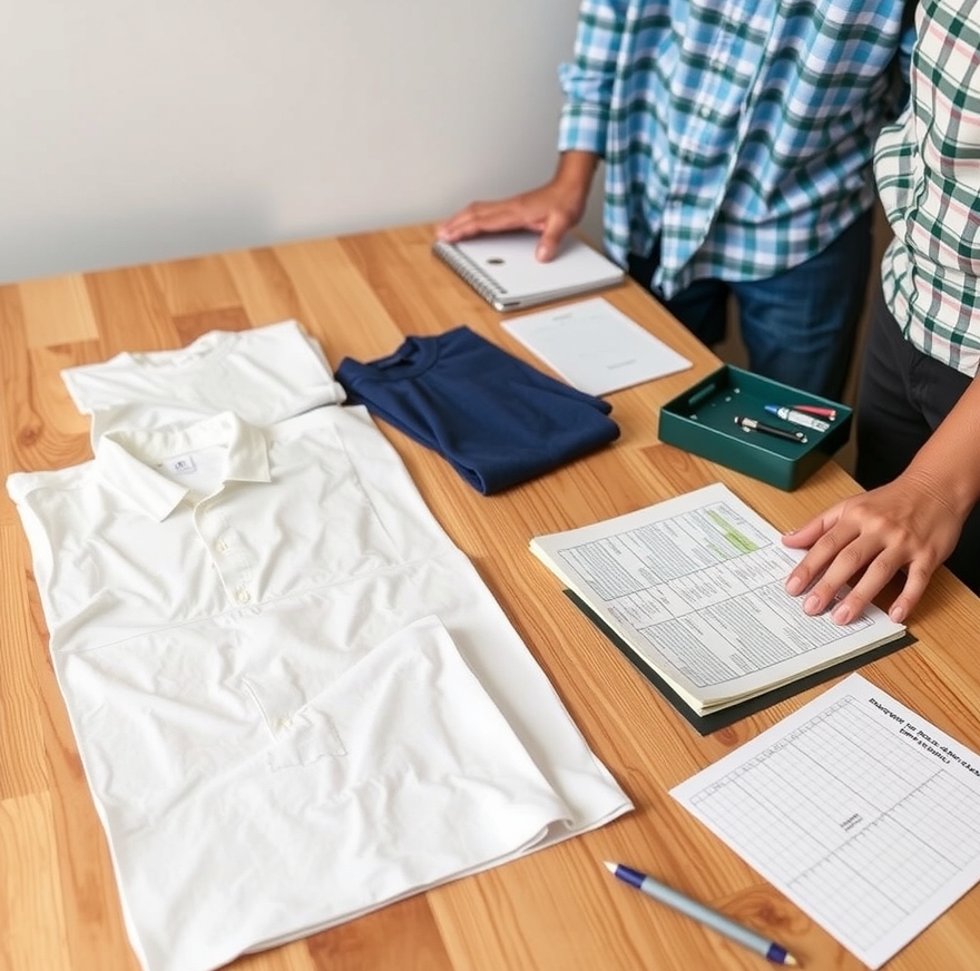 Quality check visual for Tshirt Printing Cedar City Guide