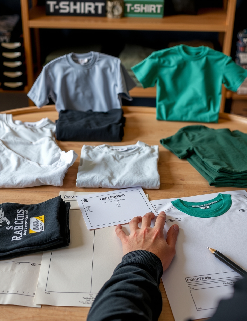 Quality check visual for Tshirt Printing Denton Guide