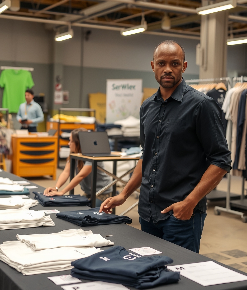 Quality check visual for Tshirt Printing Expo