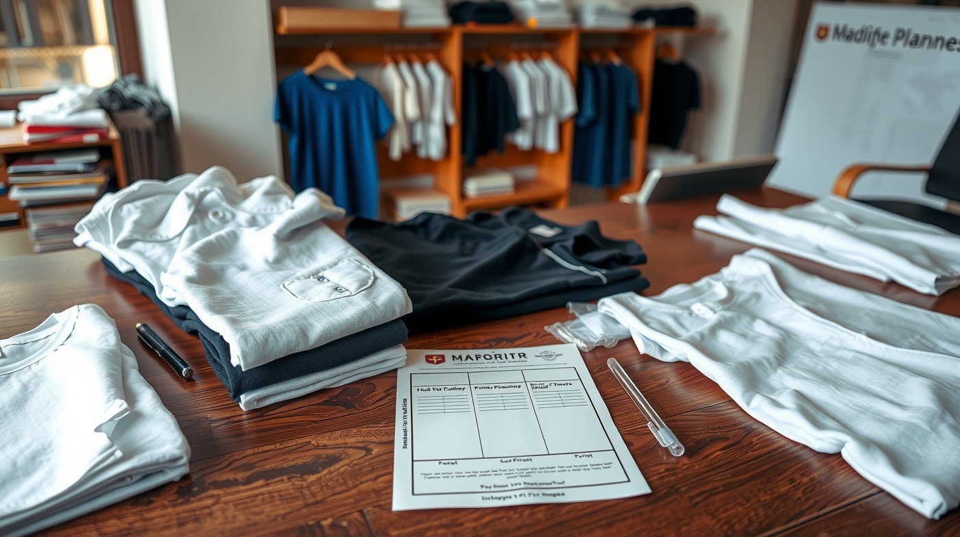 Preparation visual for Tshirt Printing Faridabad Guide