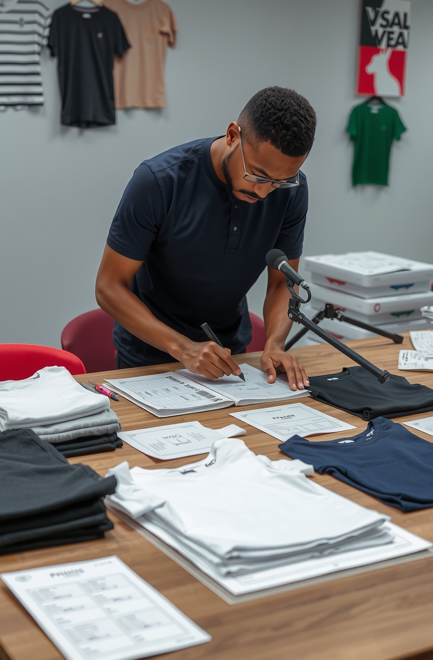 Quality check visual for Tshirt Printing Lagos Guide