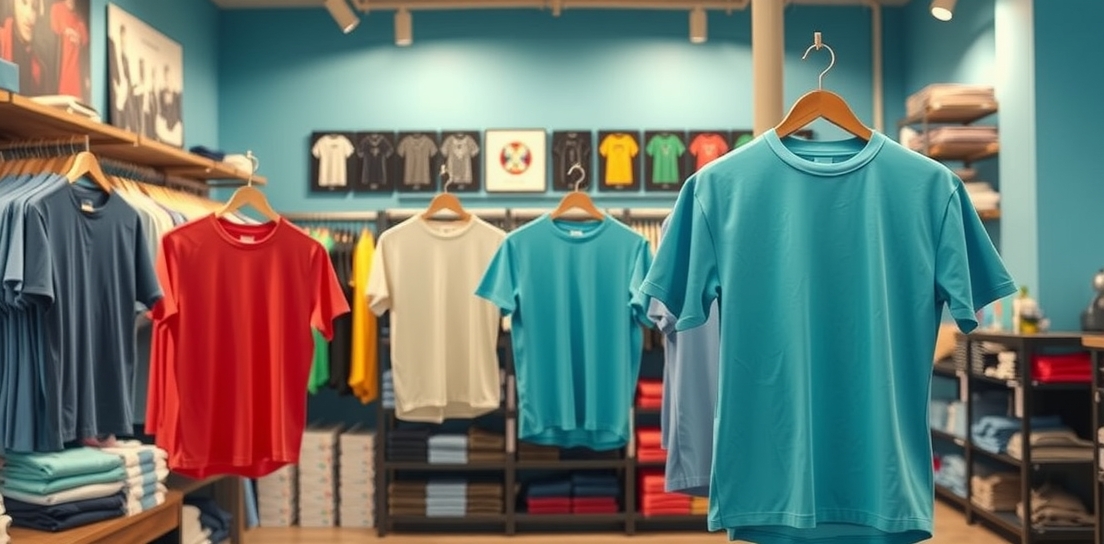 Evaluating the best Tshirt Printing on a Turquoise Color Shirt Guide environment