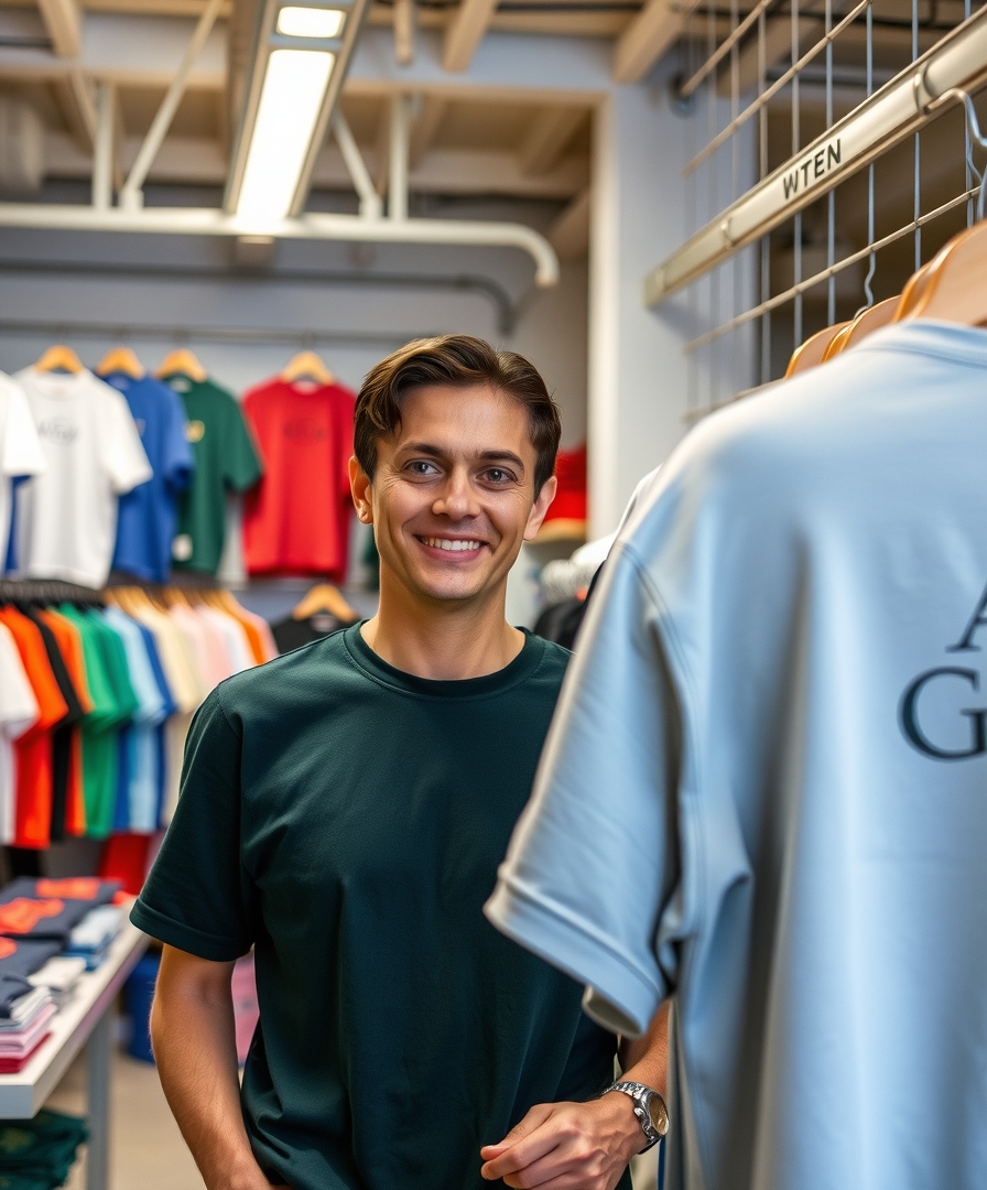 Quality check visual for Tshirt Printing Queens Guide