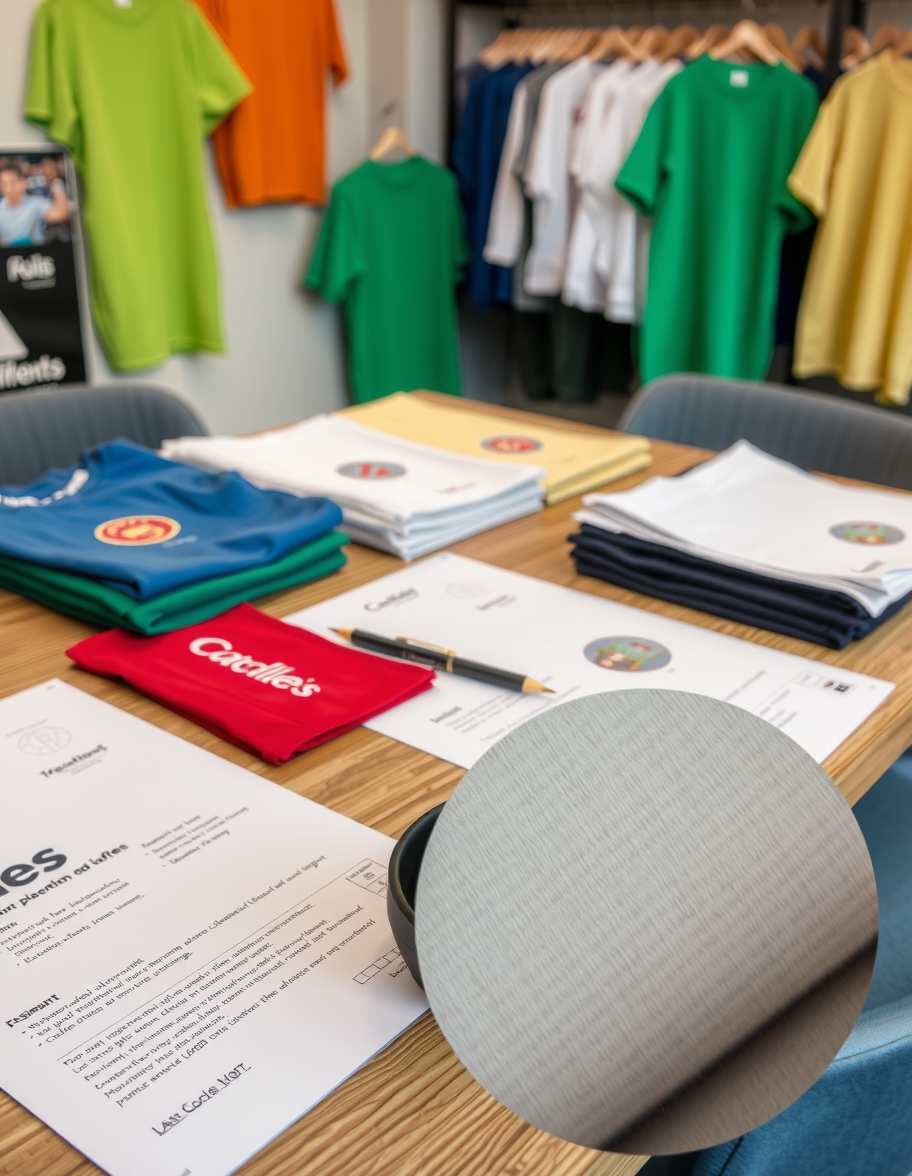 Quality check visual for Tshirt Printing Renton Guide