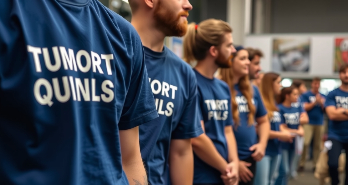 Quality check visual for Tshirt Printing Vaughan Guide