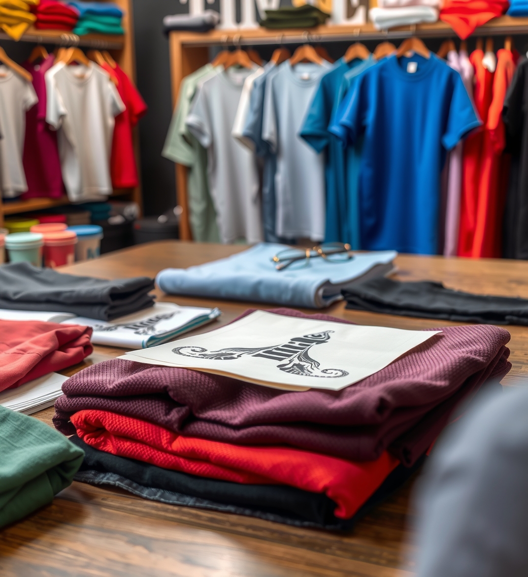 Preparation visual for Tshirt Printing Vizag Guide