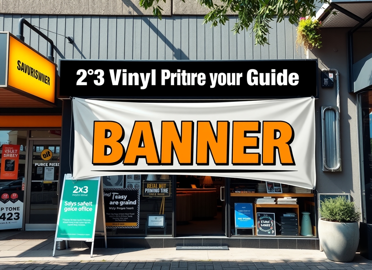 Checklist for 2x3 Vinyl Banner Printing Guide