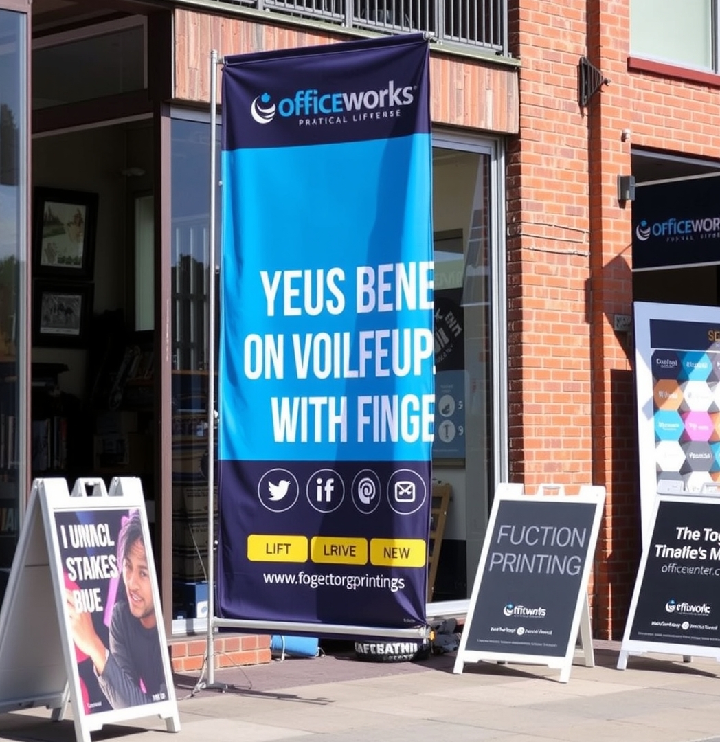 Quality check visual for Vinyl Banner Printing Officeworks Guide