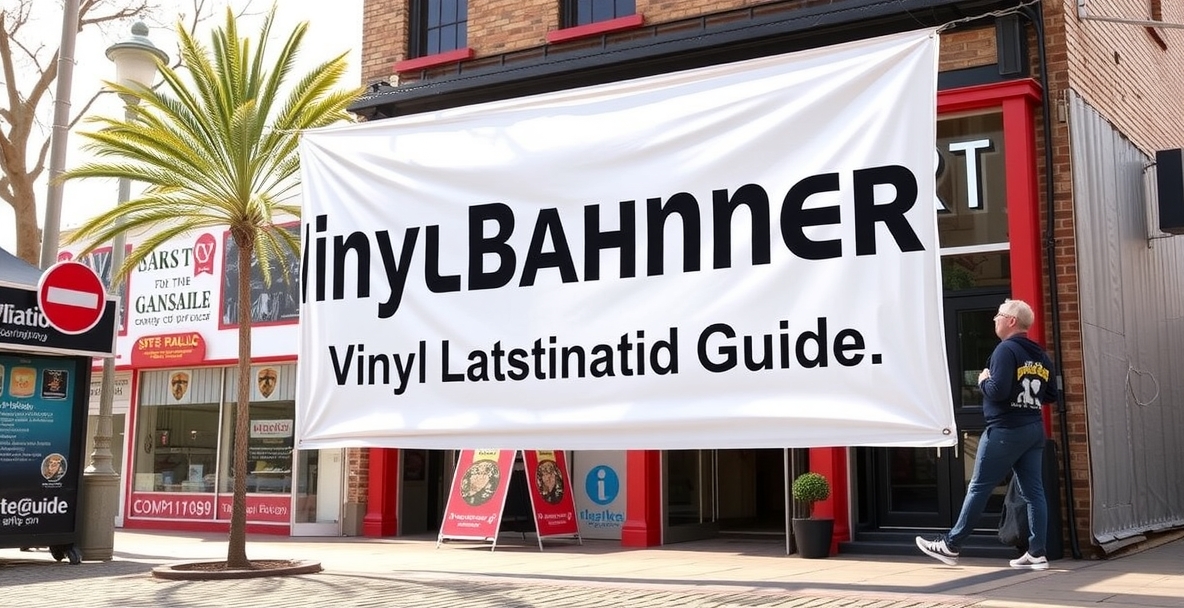Preparation visual for Vinyl Banner Printing Trustpilot Guide