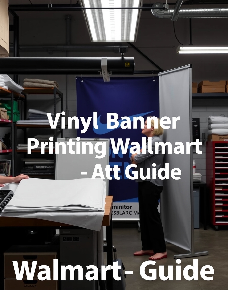 Checklist for Vinyl Banner Printing Walmart Guide