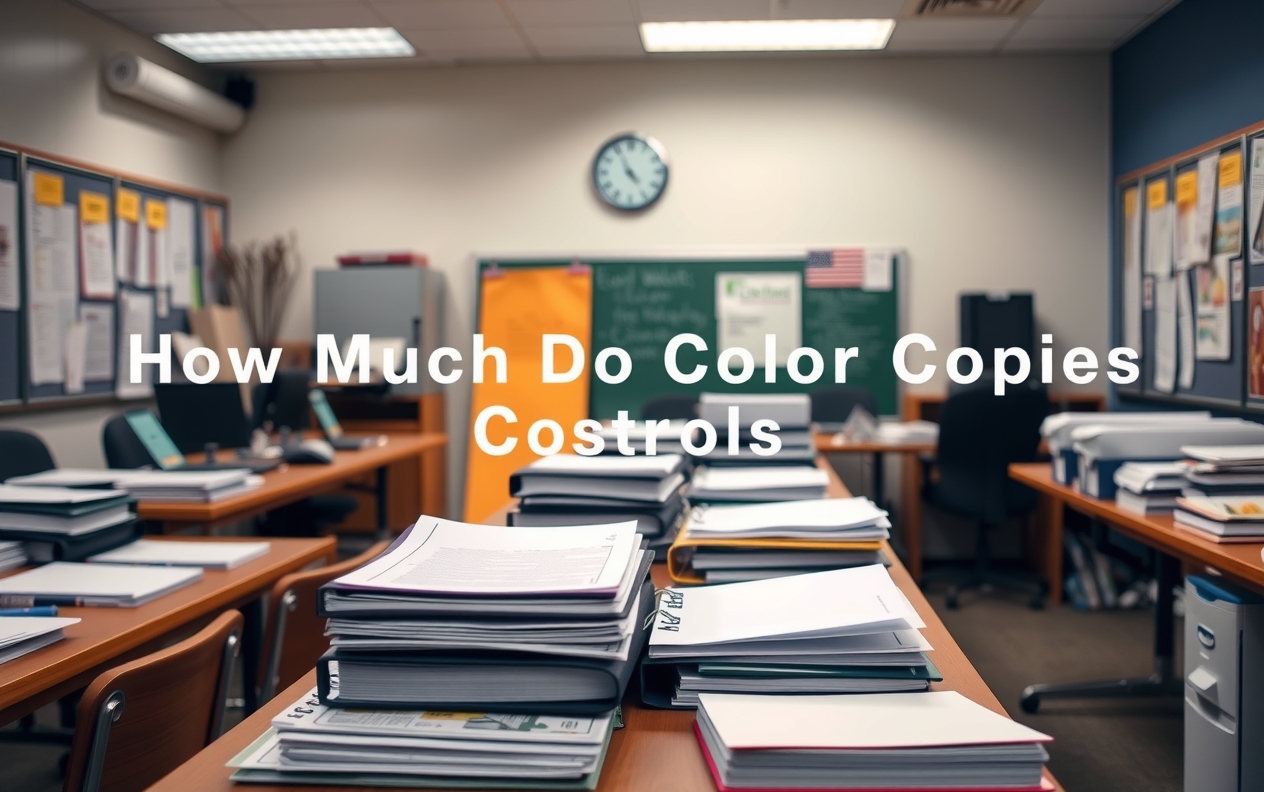 How Much Do Color Copies Cost at Fedex