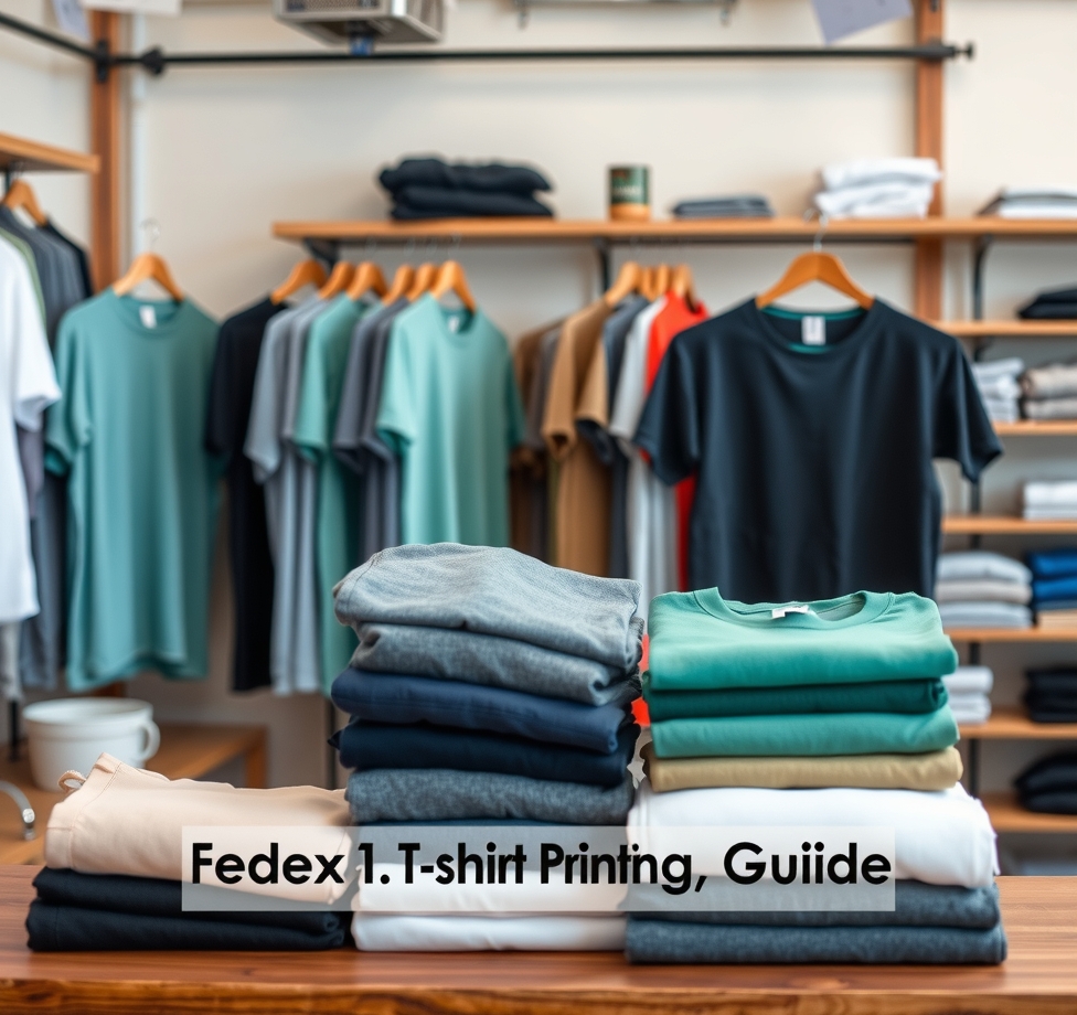 Fedex Tshirt Printing Guide
