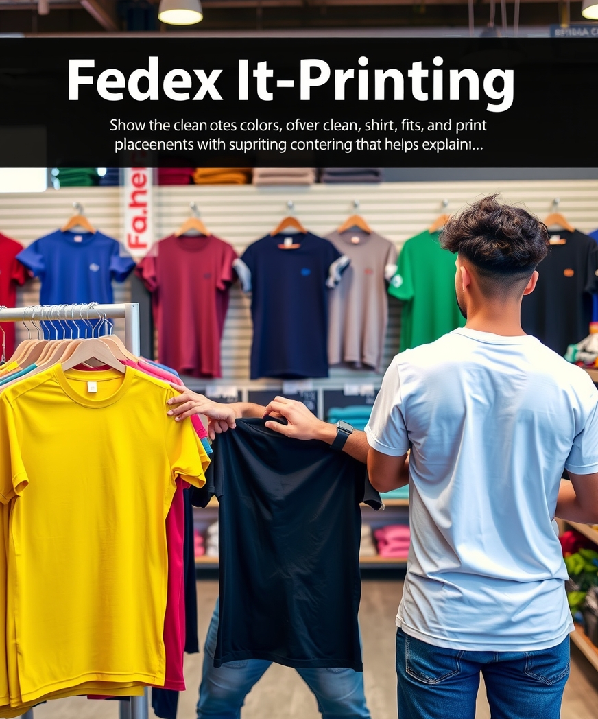 Evaluating the best Fedex Tshirt Printing Guide environment