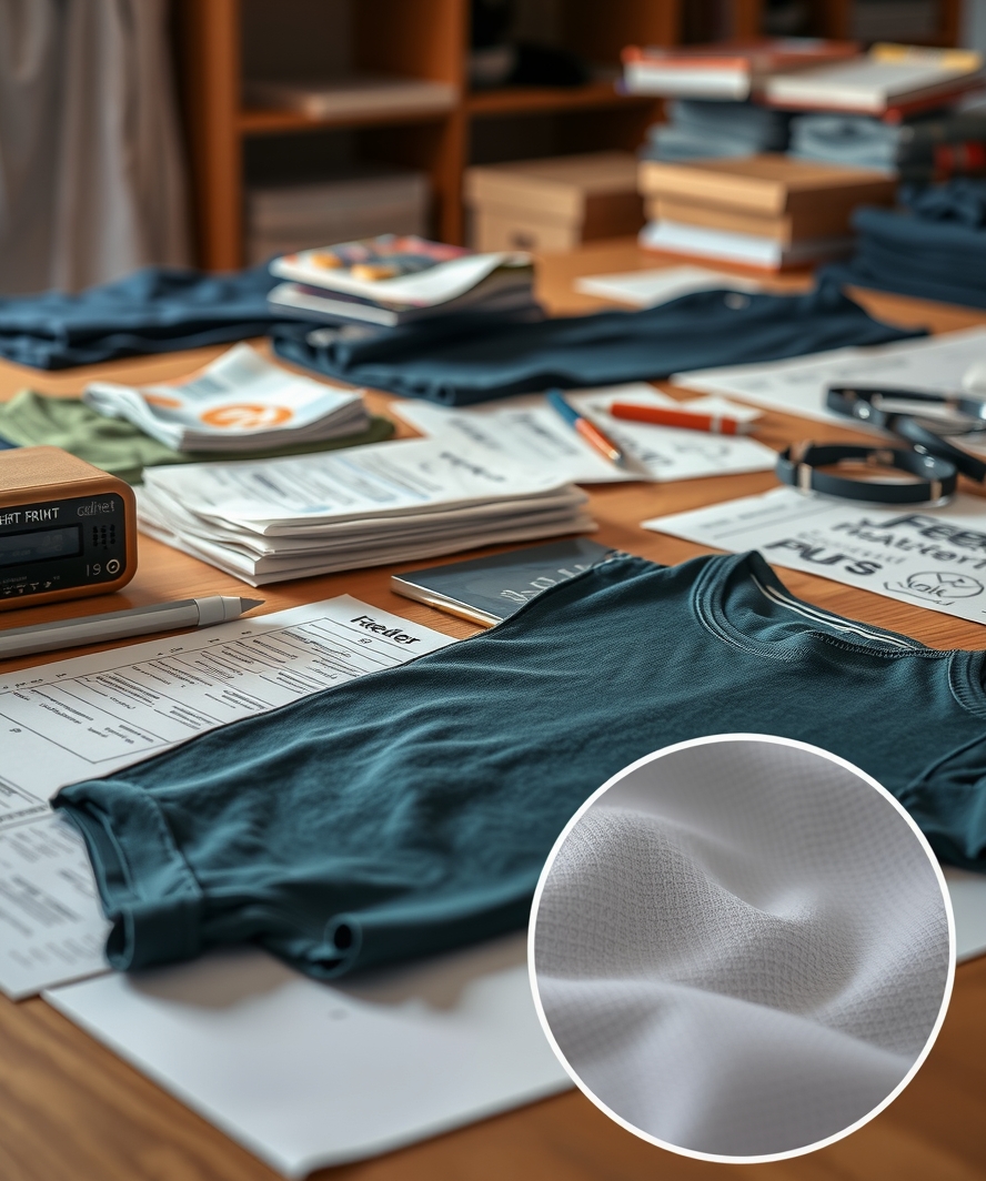 Preparation visual for Fedex Tshirt Printing Guide