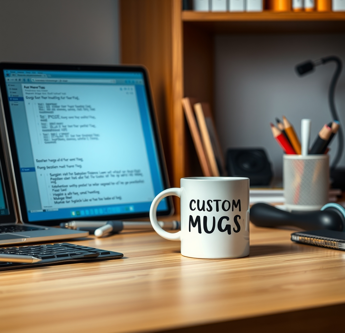 Custom Mugs with No Minimum Order Guide