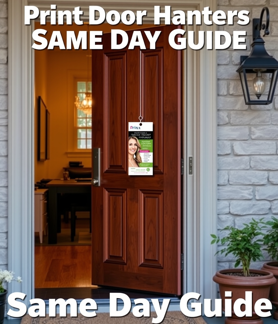 Checklist for Print Door Hangers Same Day Guide