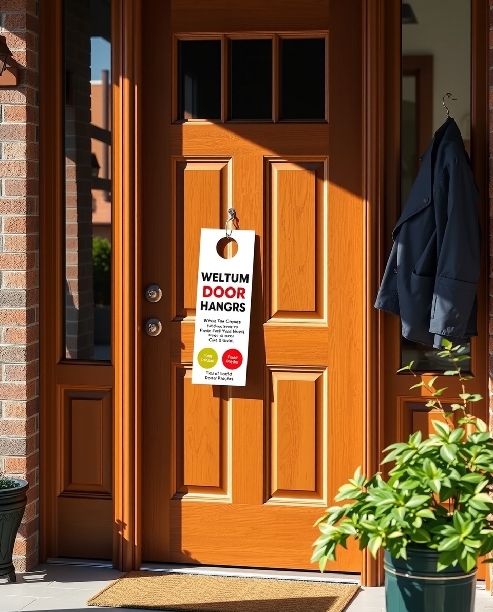 Checklist for Where to Get Custom Door Hangers Guide