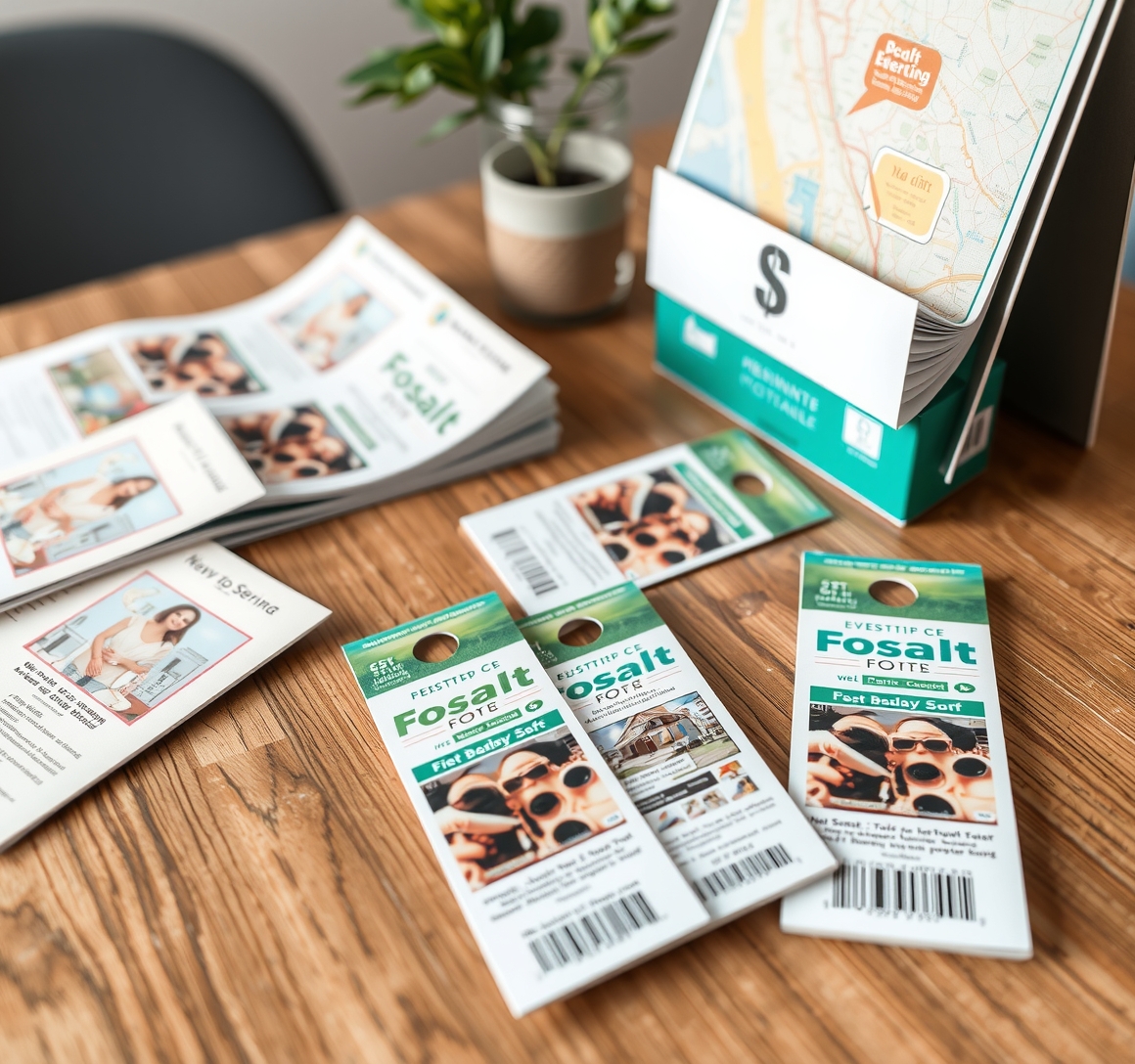 Preparation visual for Where to Make Custom Door Hangers Guide